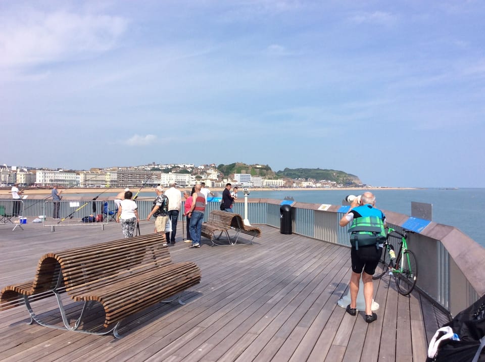 East HIll from Hastings Pier