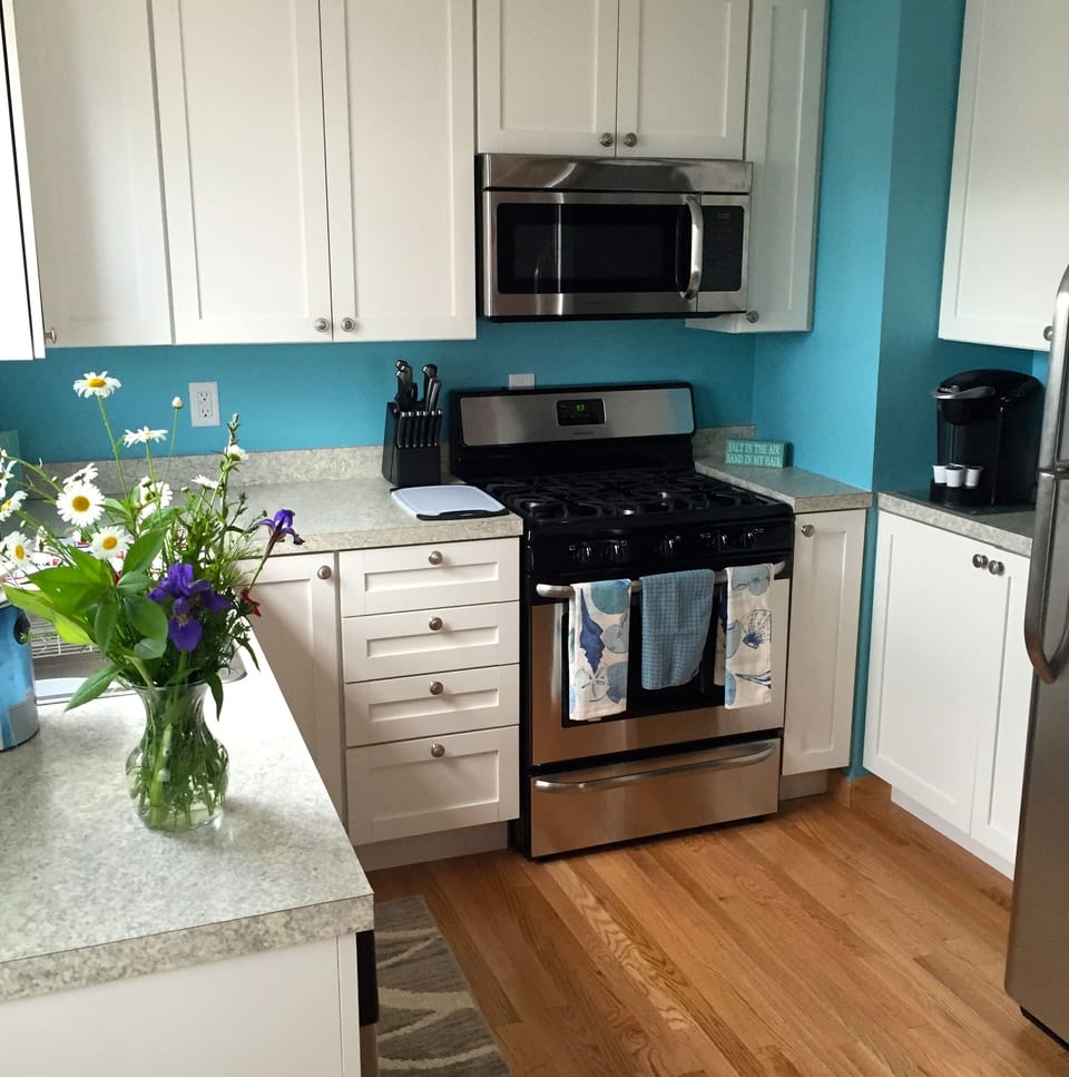 newly remodeled kitchen 