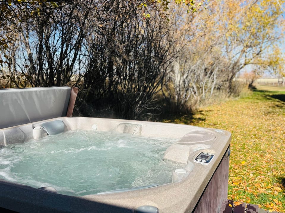 Enjoy spa-like relaxation under the stars