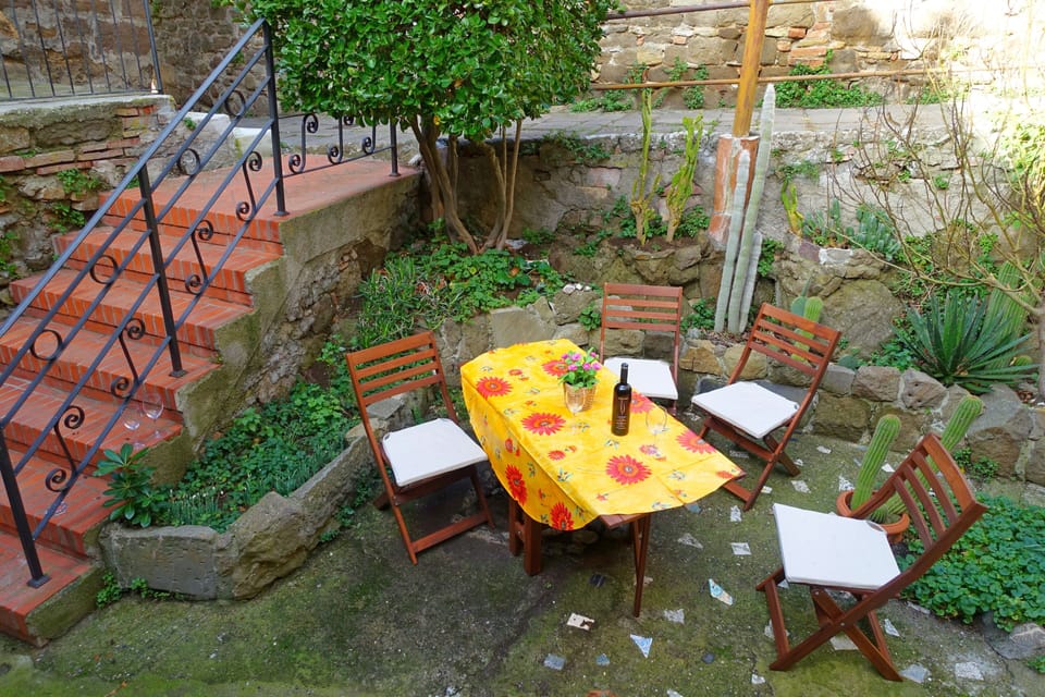 Courtyard to enjoy a glass of wine or your breakfast