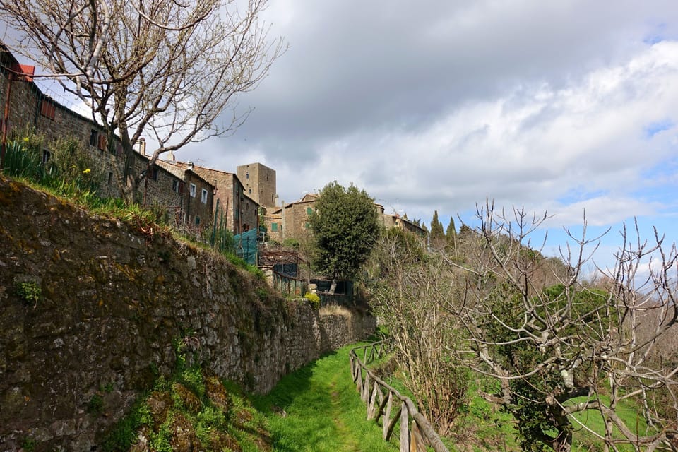 Lovely walking track around Montecatini