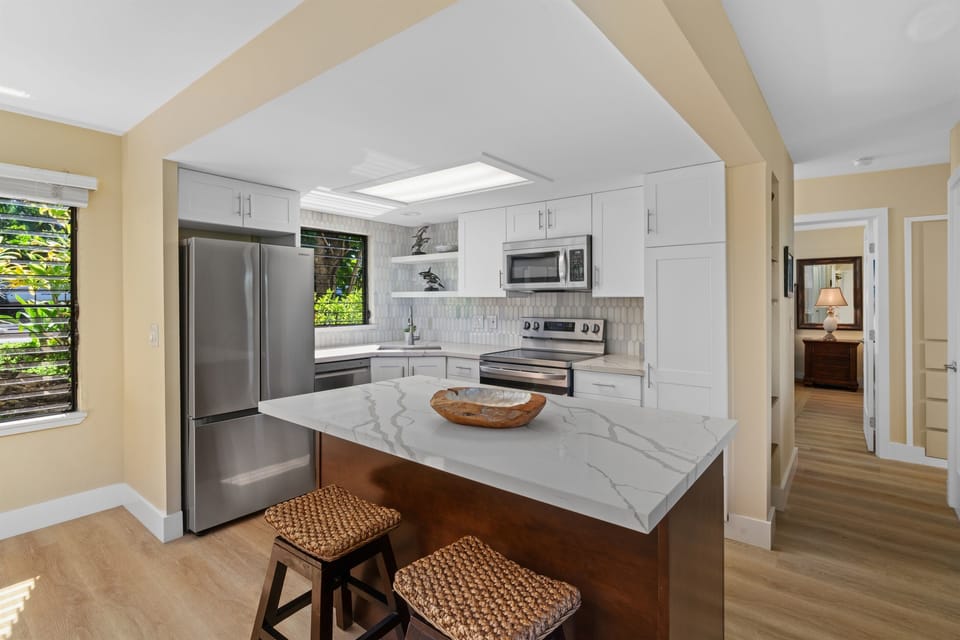 Kitchen and Hallway