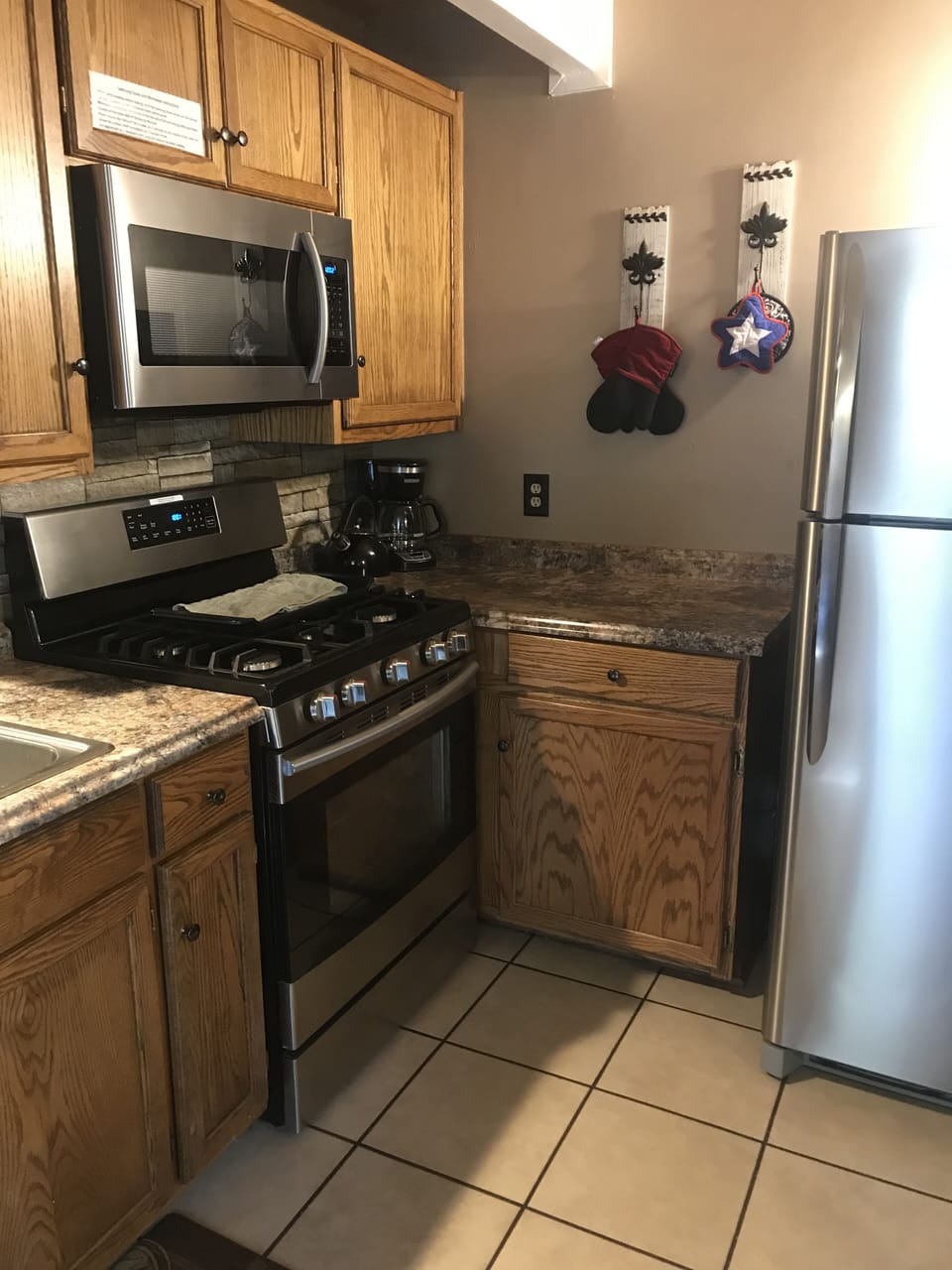 Newer updated appliances 