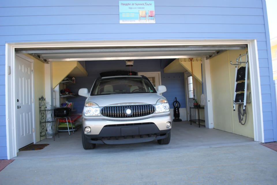 Your own private attached garage.