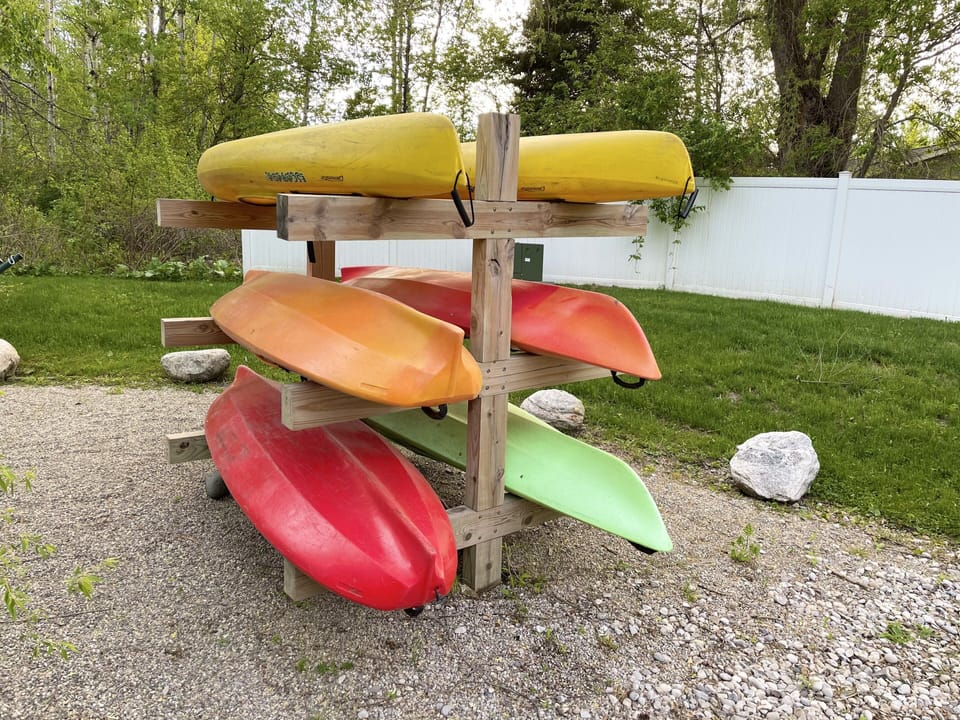 Available kayaks
