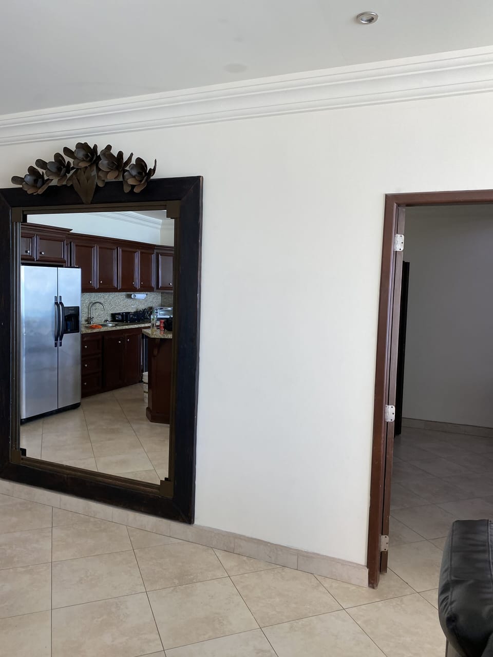 Mirror In Hallway