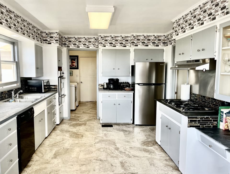 Remodeled kitchen in 2023 with new appliances