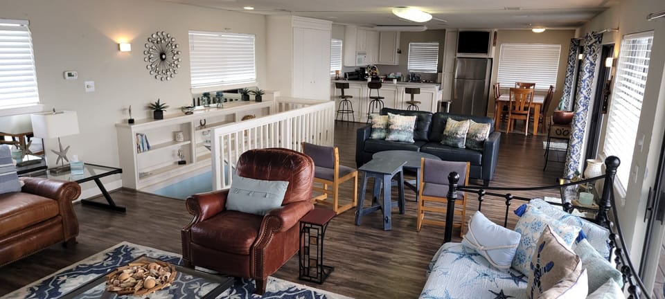 spacious open living area