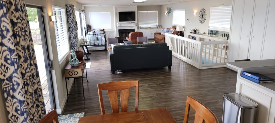 view from dining area 