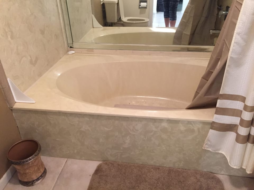 main bathroom tub