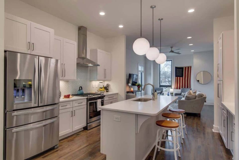 The Kora and The Dawson have sister kitchens, with all the same comforts of home.