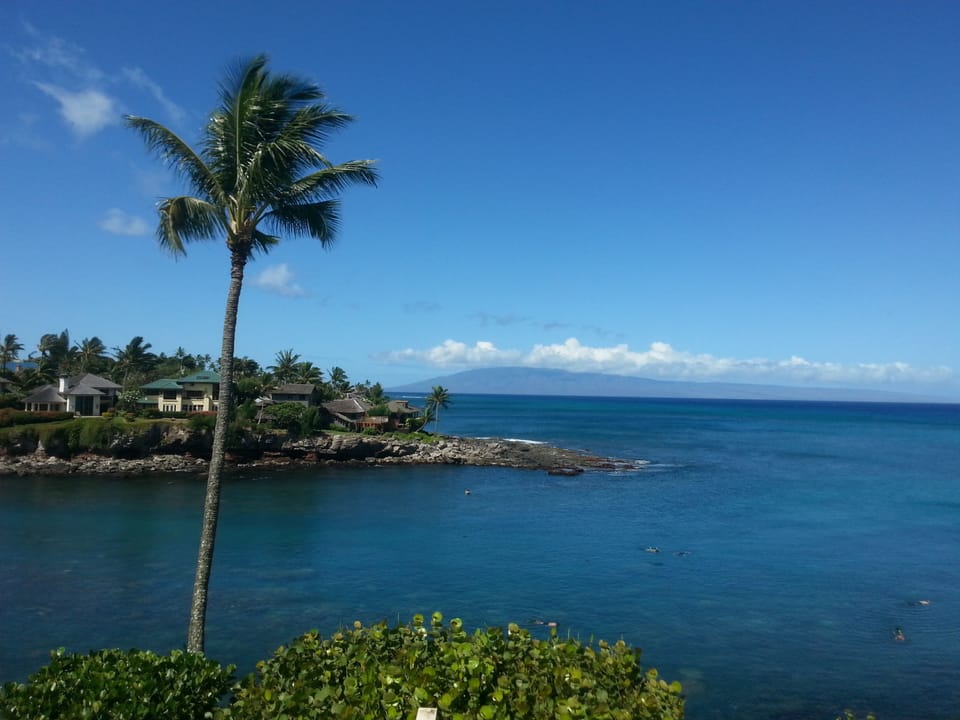 Beautiful View of Lanai Island from our Condo