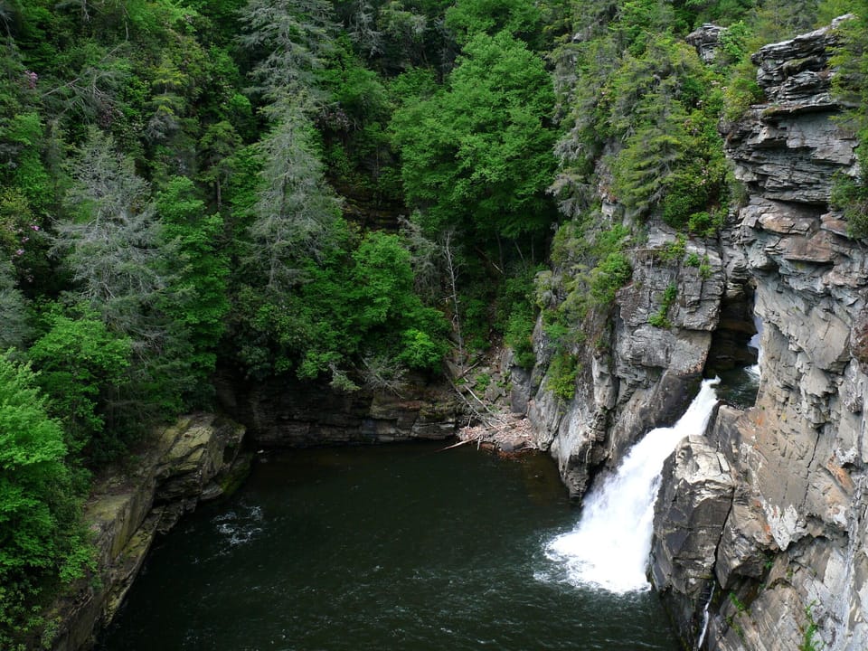 gorgeous Linville Falls!