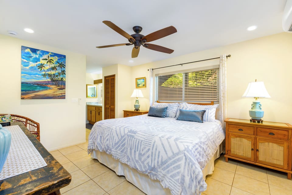 Primary suite has AC and a brand new bathroom!
