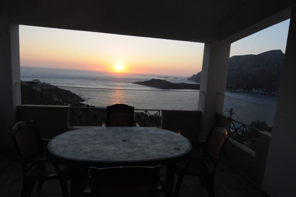 SUNSET FROM TERRACE