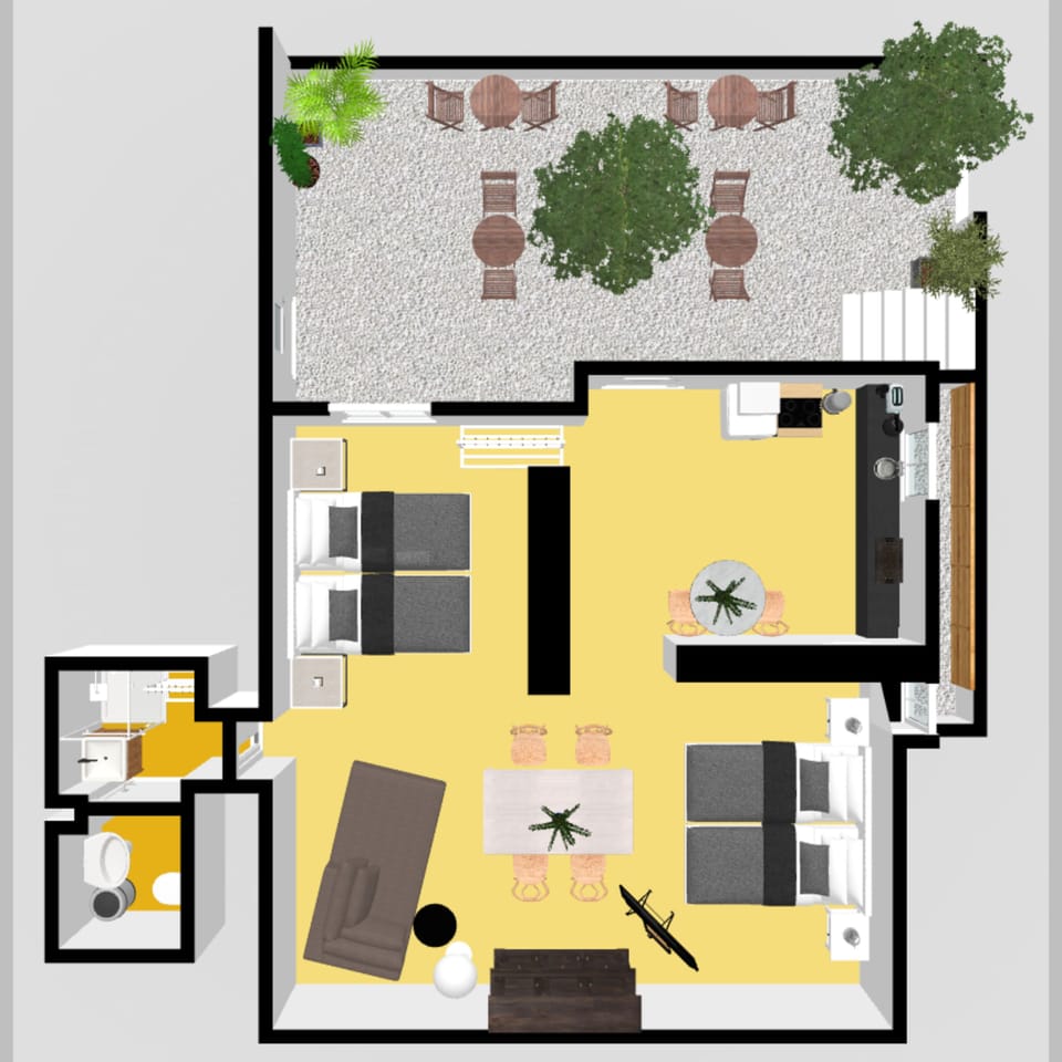 Apt 2 - Top View
