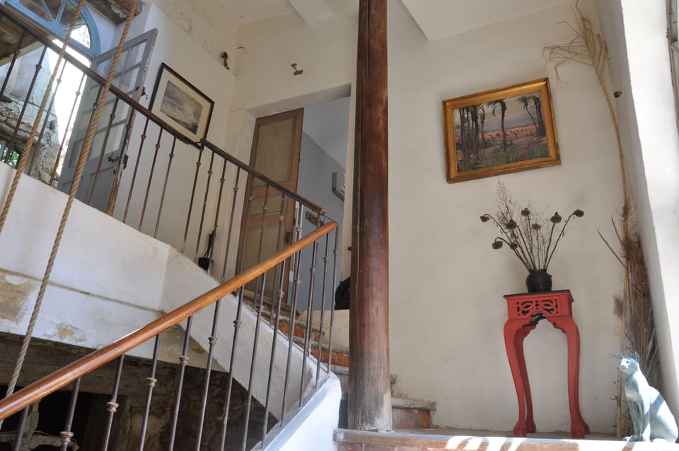 to the apartment