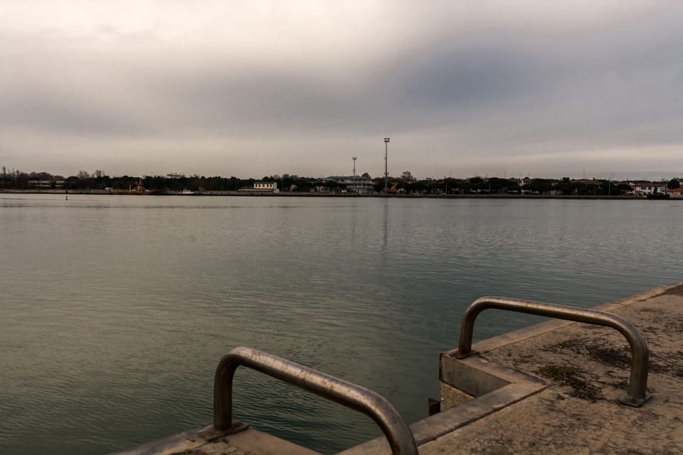 The Port Canal of Marina di Ravenna