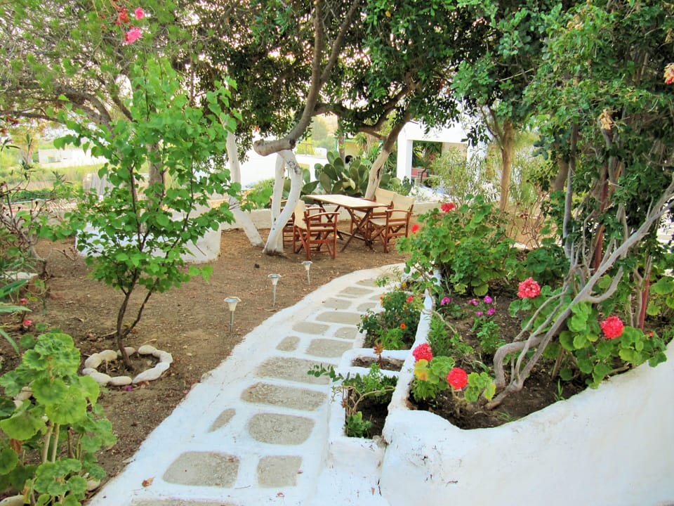 Private terrace in the Garden