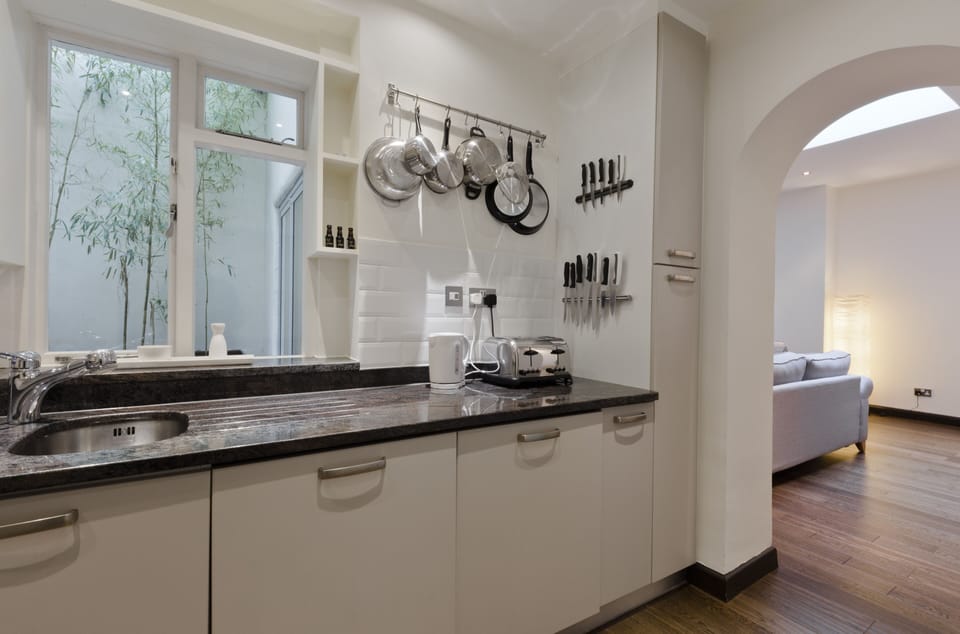 Kitchen with all modern conveniences