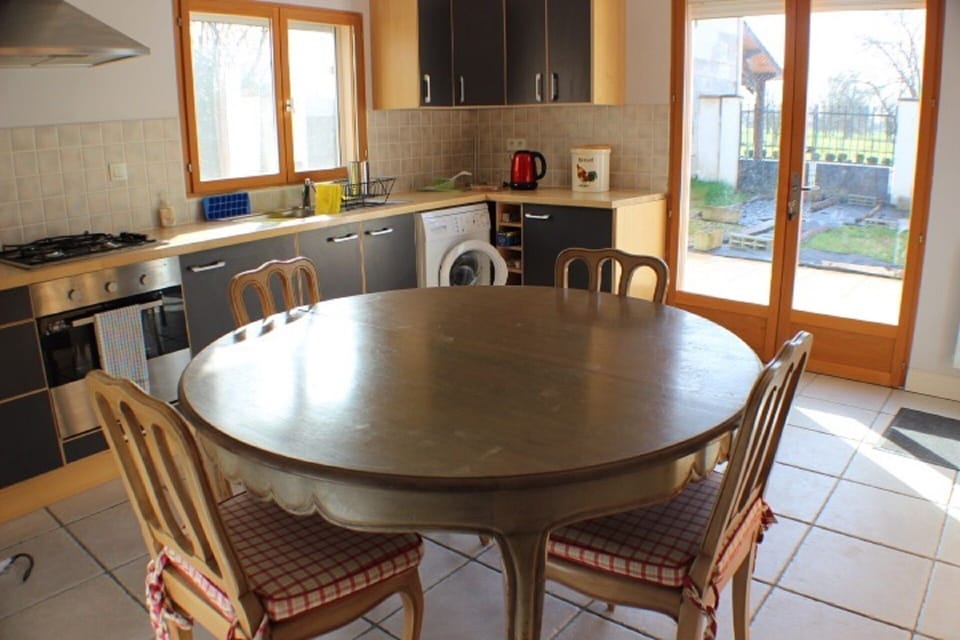 Kitchen Diner in the Gite