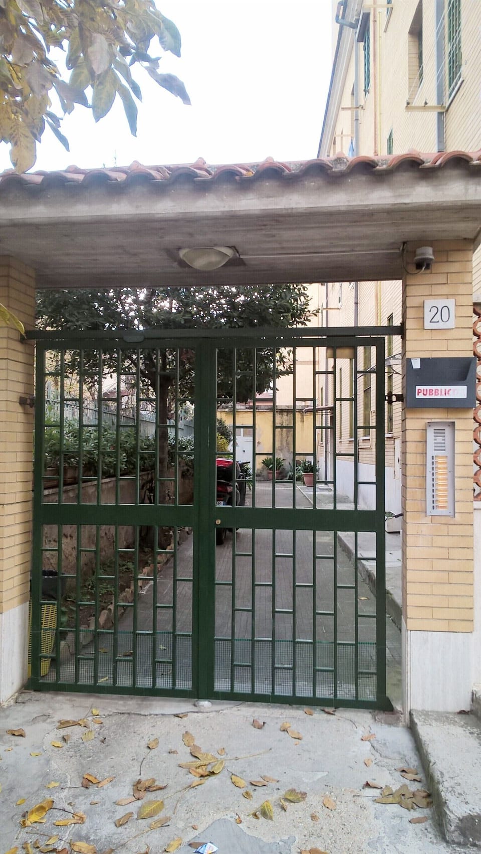 Exterior detail