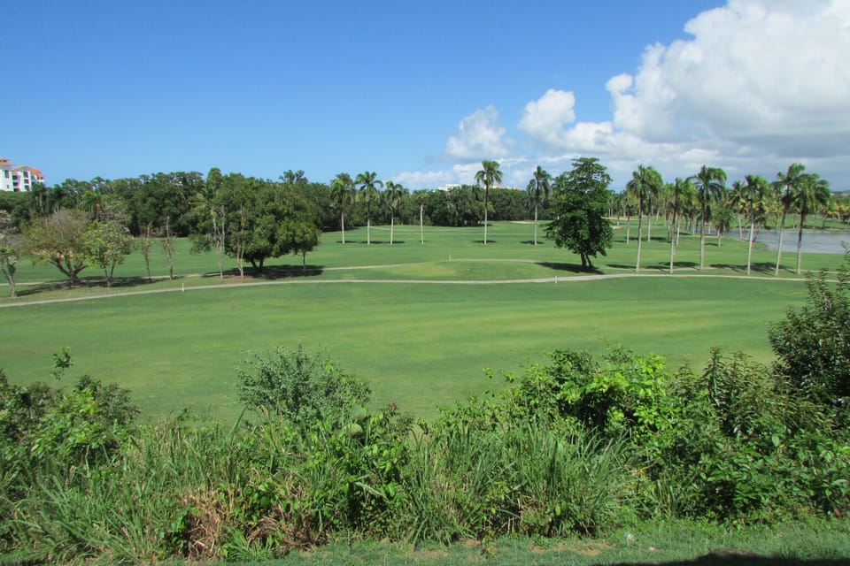 Golf Course view from the balcony