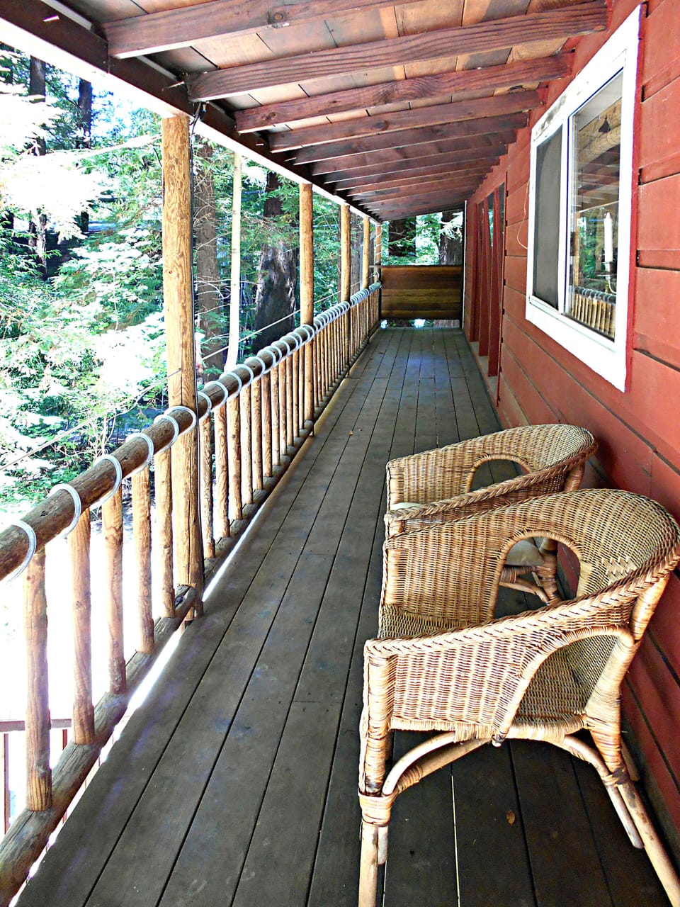 Front deck