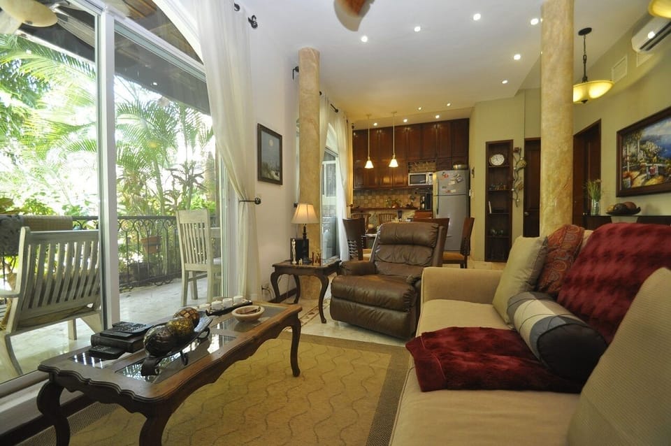 Living open to Patio and gardens