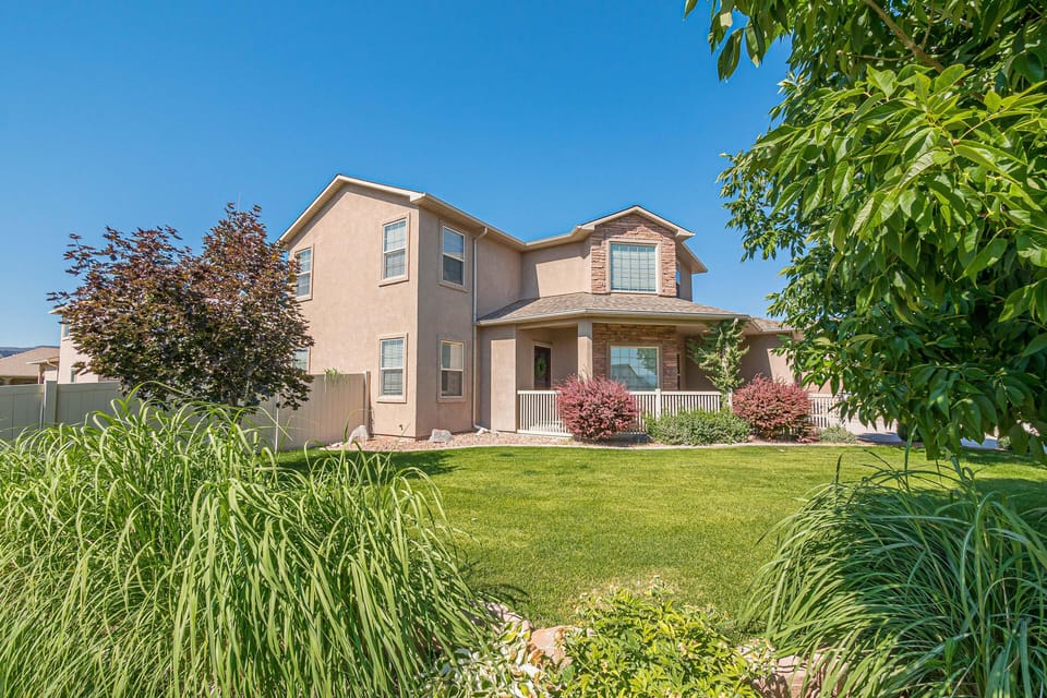 Spacious backyard retreat perfect for family fun and relaxation