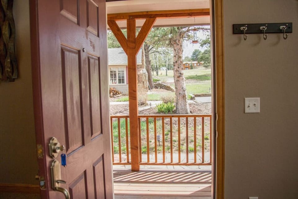 View outside front door