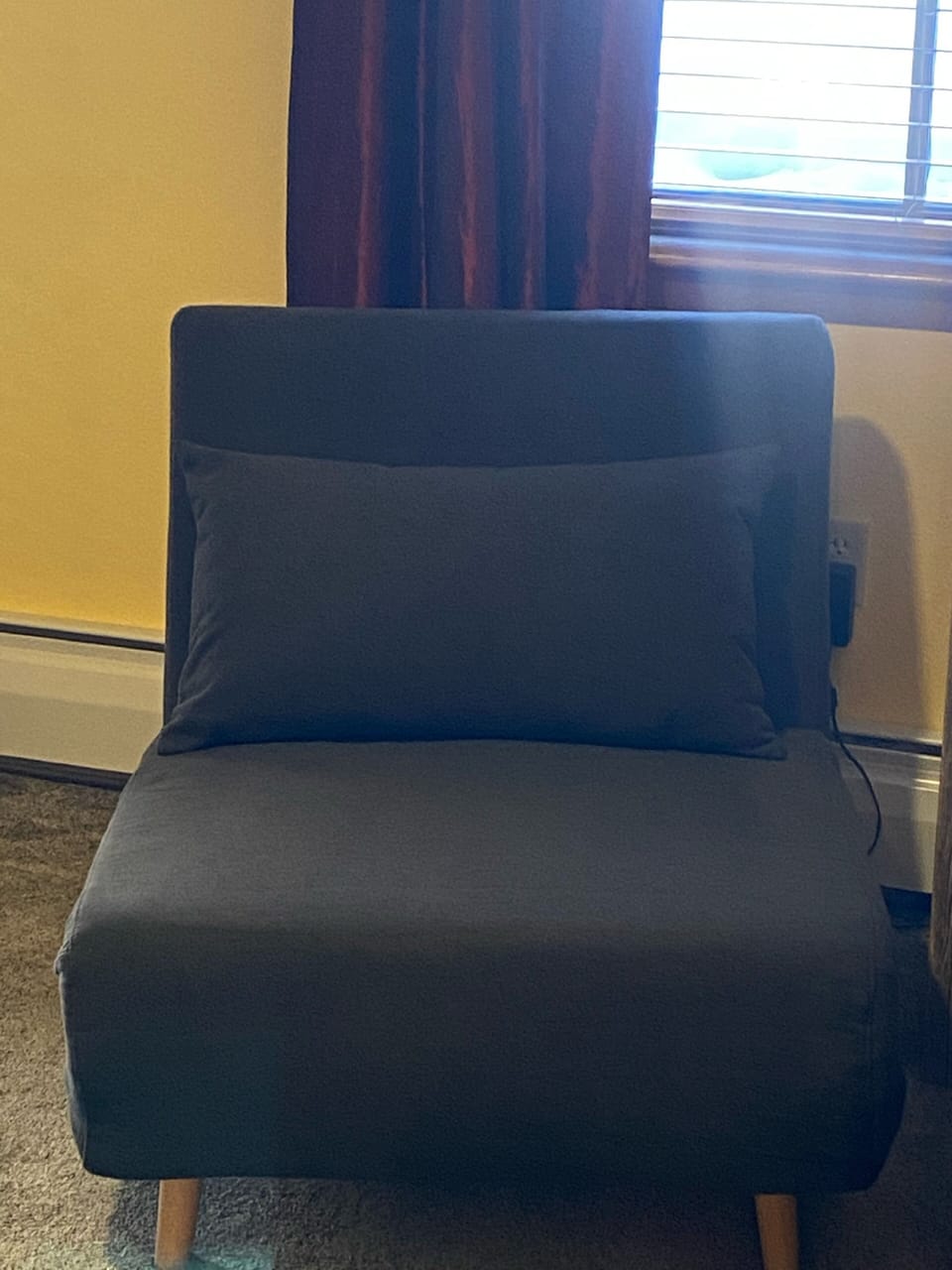 Convertible chair to twin sleeper 