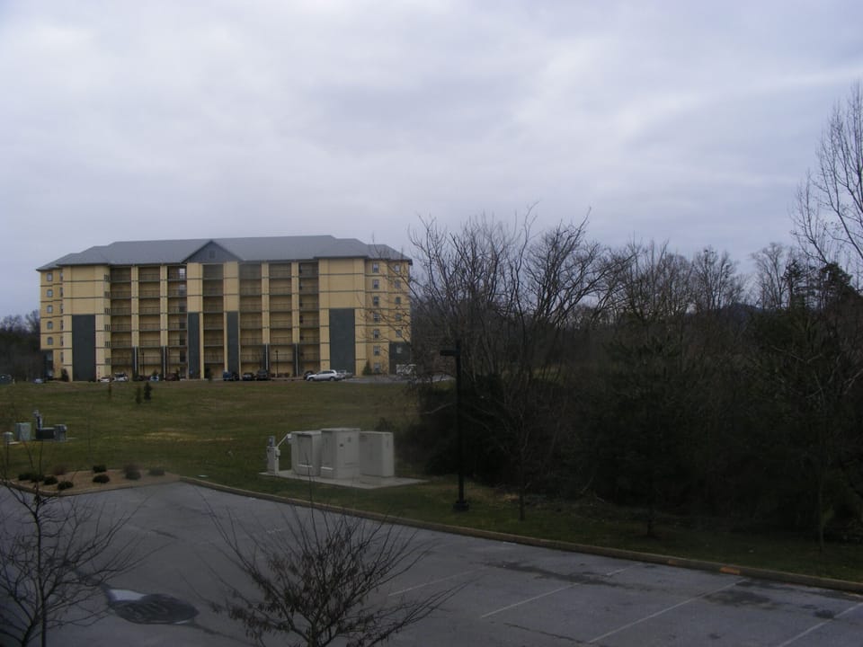 View of building 5 from our balcony