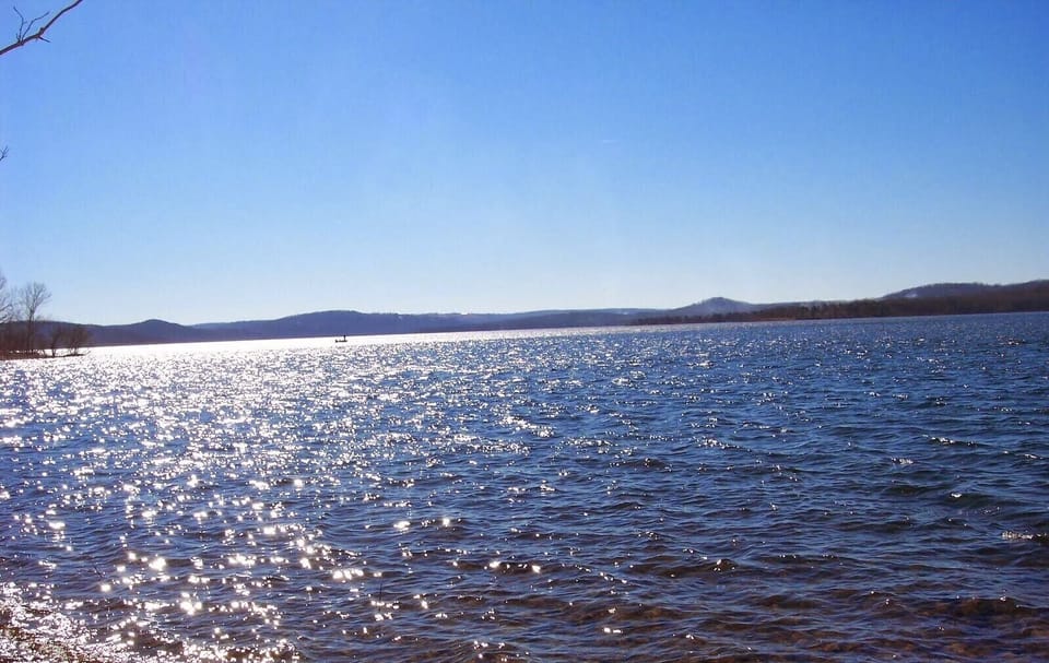 Beautiful Table Rock Lake sits Behind the Condo