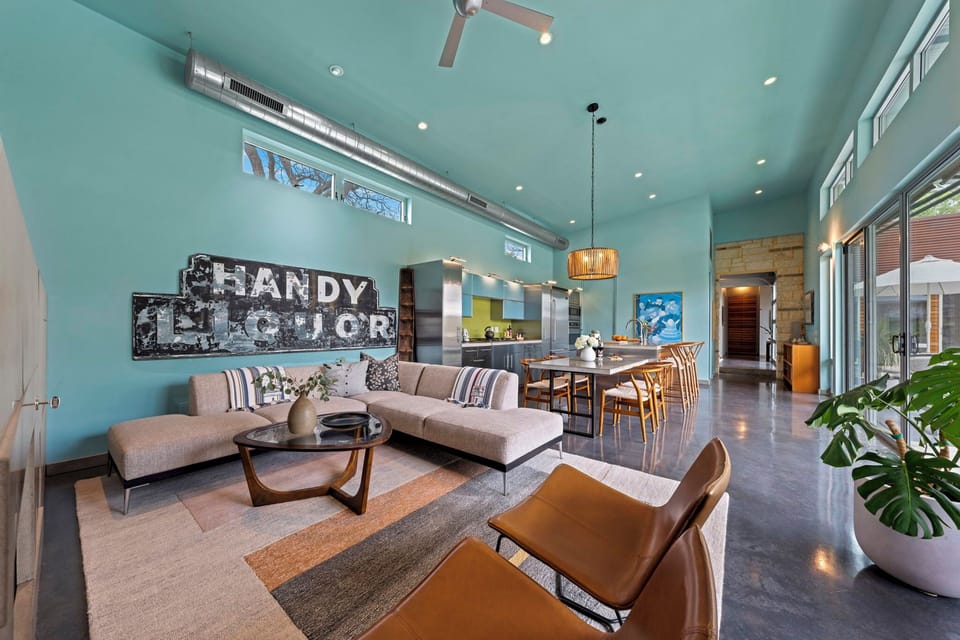 Another View of the entertaining space.