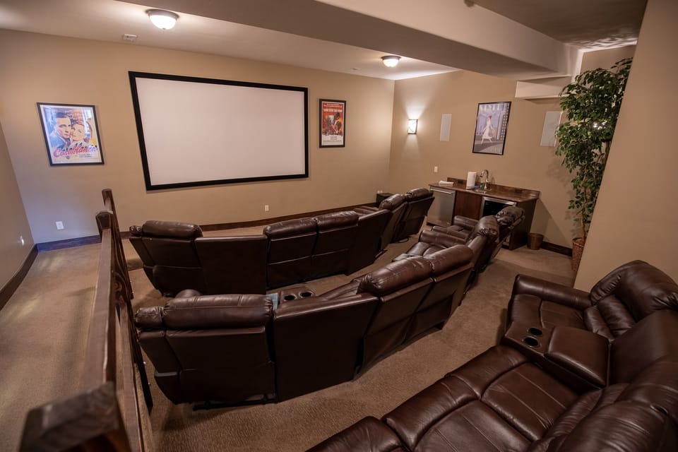 16 seat theater room