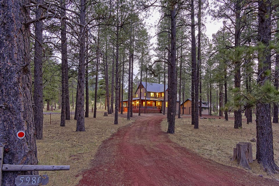 View of house from driveway entry.