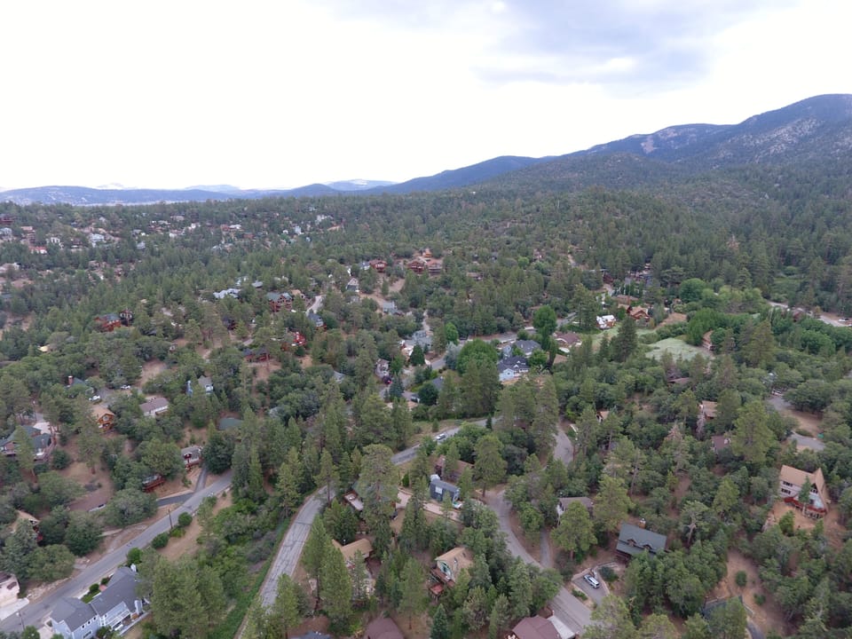 aerial view