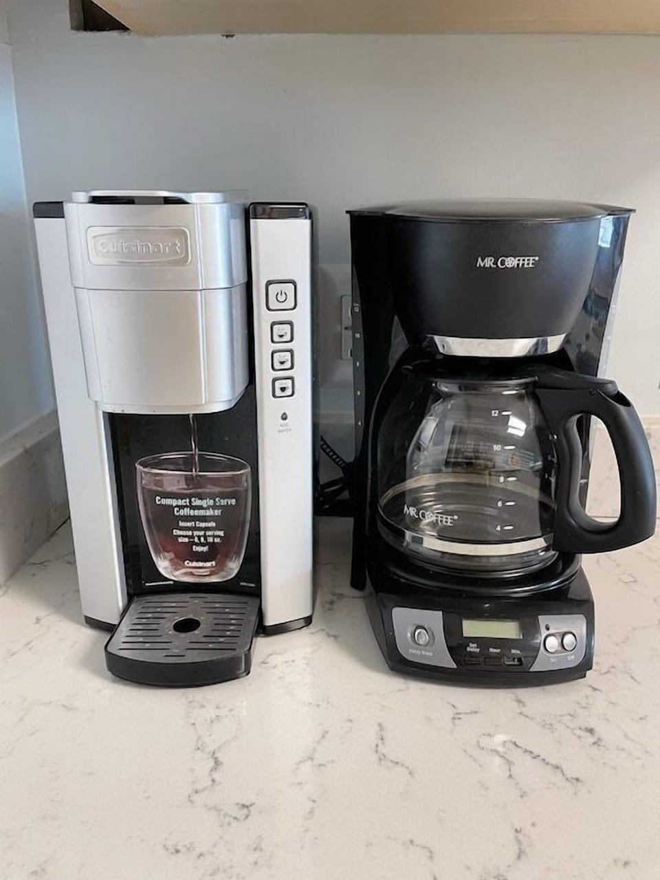 Coffee machine options