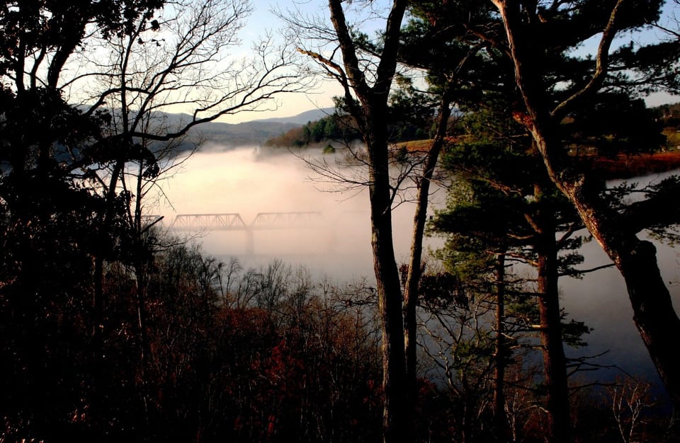Winter Morning Fog from Lost Horizon Deck