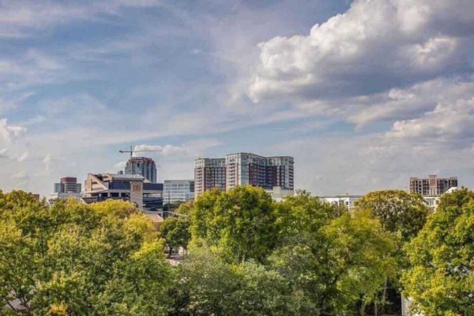 Delight in the charm of downtown views from our inviting 4th-floor rooftop deck!