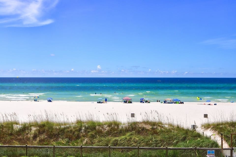 Beautiful private beach to enjoy!