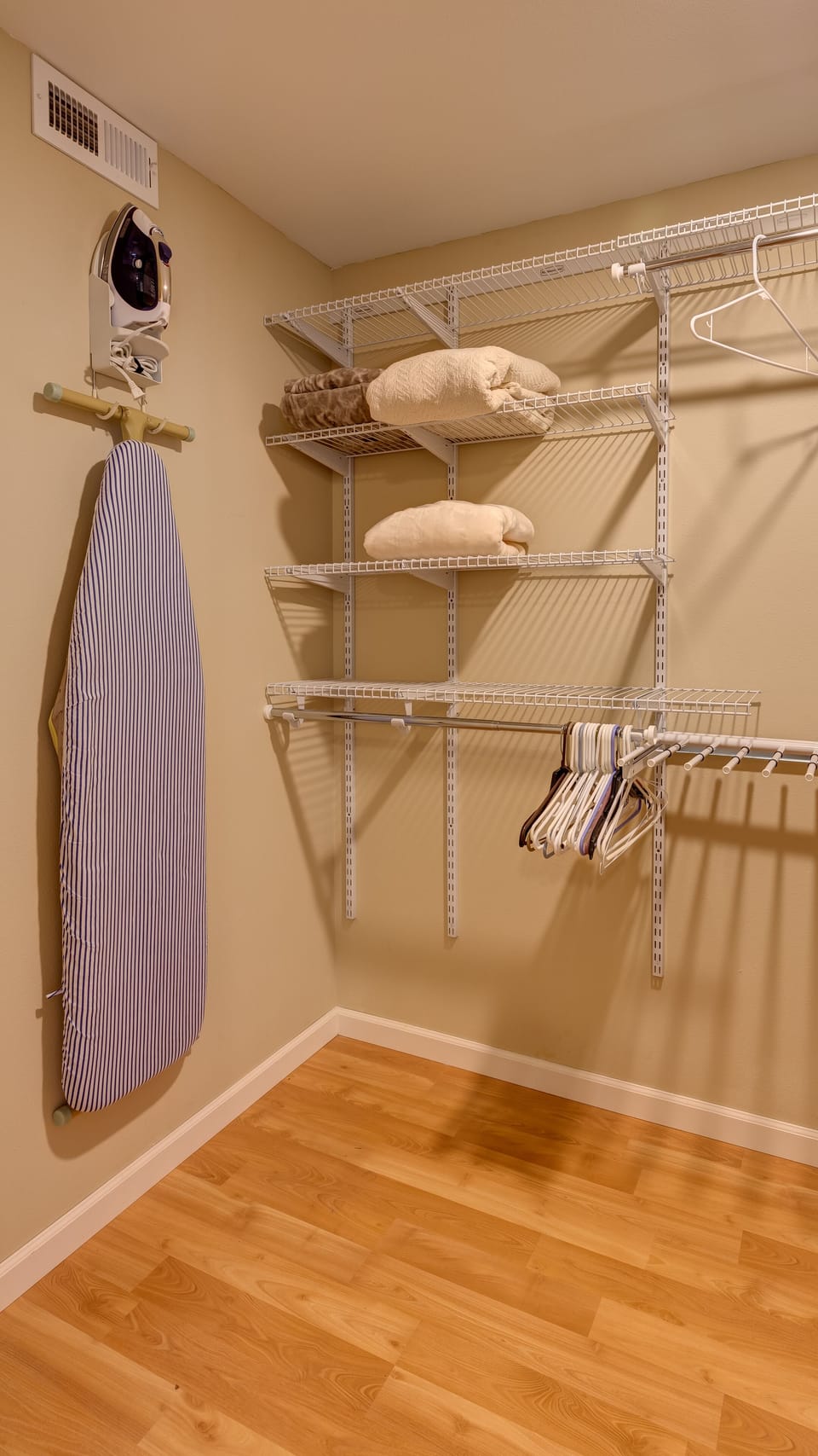 Large walk-in closet