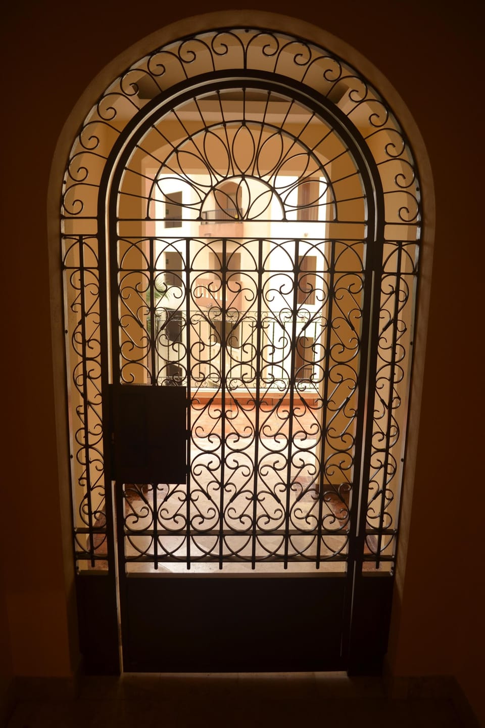 entrance to our villa , 1507