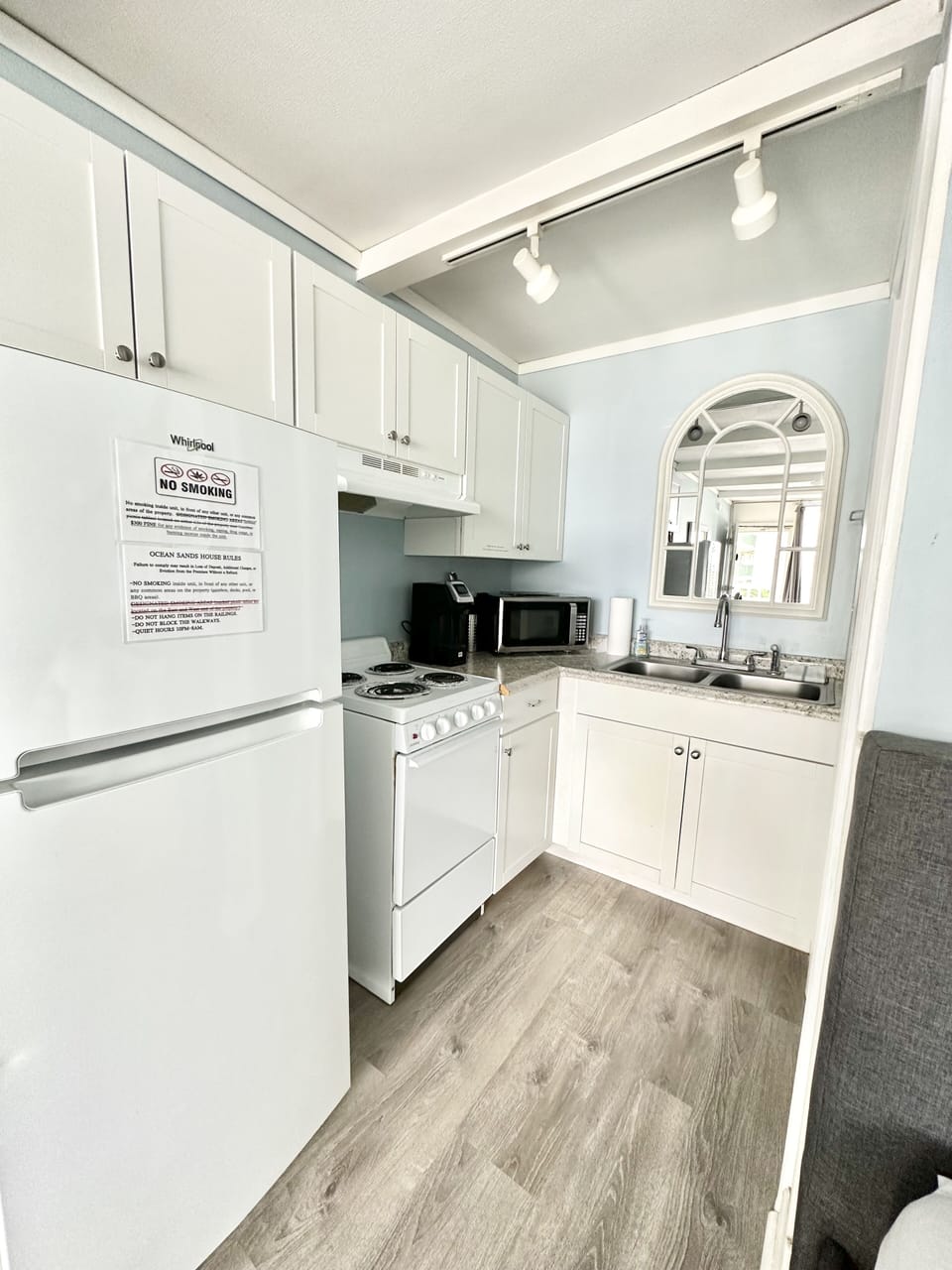 Kitchenette.