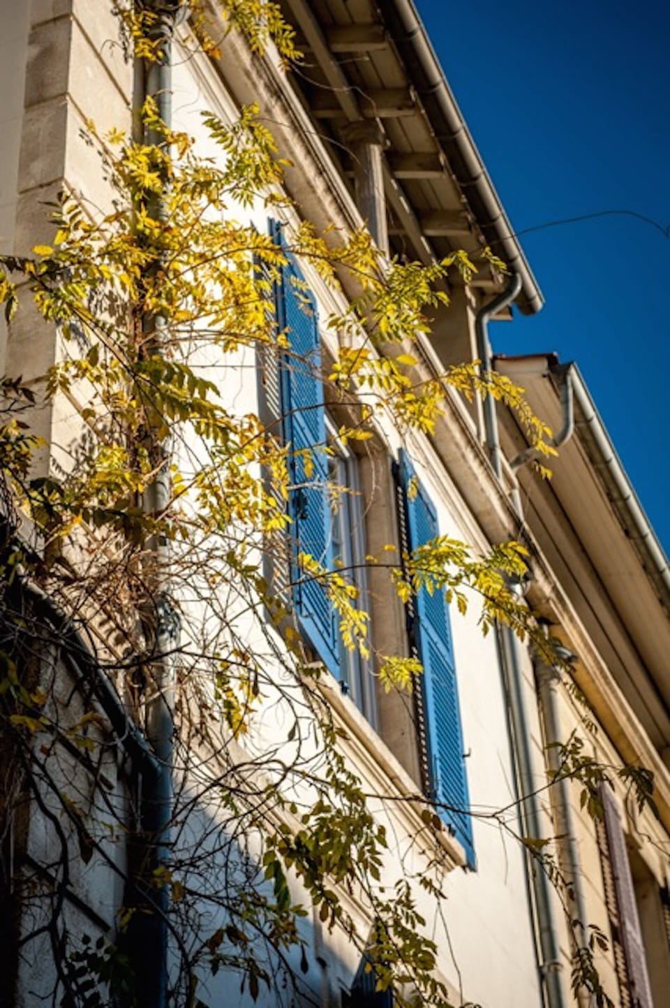 View of second and third floor from outside.