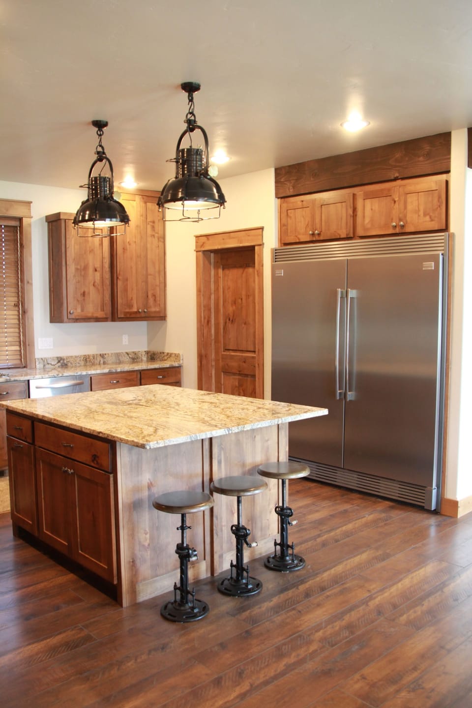 A large refrigerator to minimize your trips to the grocery store. 