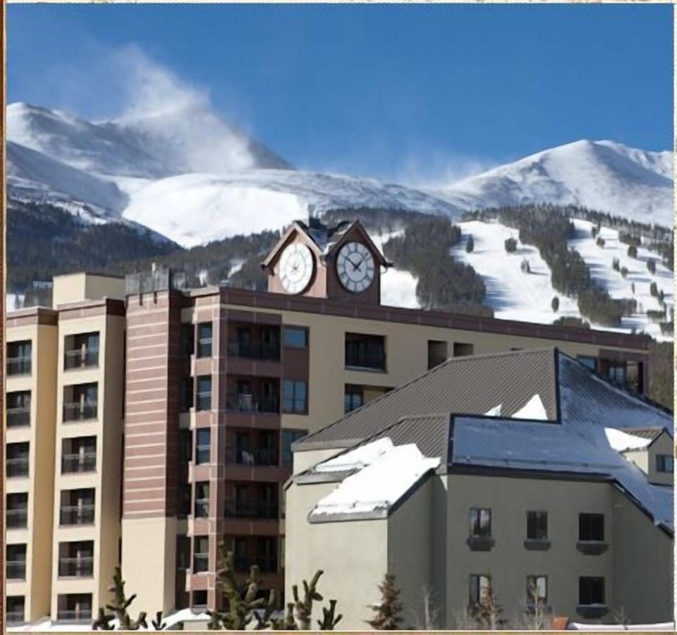 The Village and Peak 9 from Main street