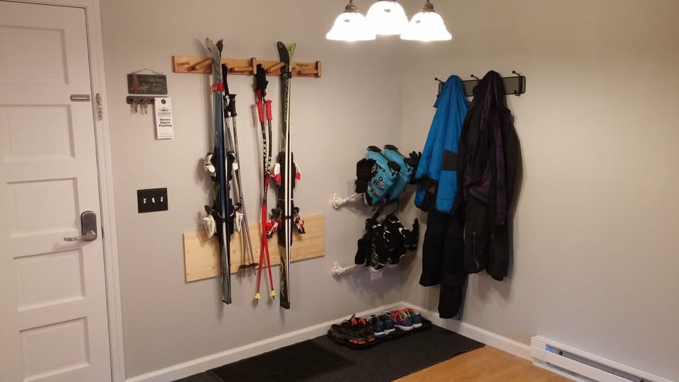 Equipment Corner - Ski/Board Rack, Electric Boot Dryers