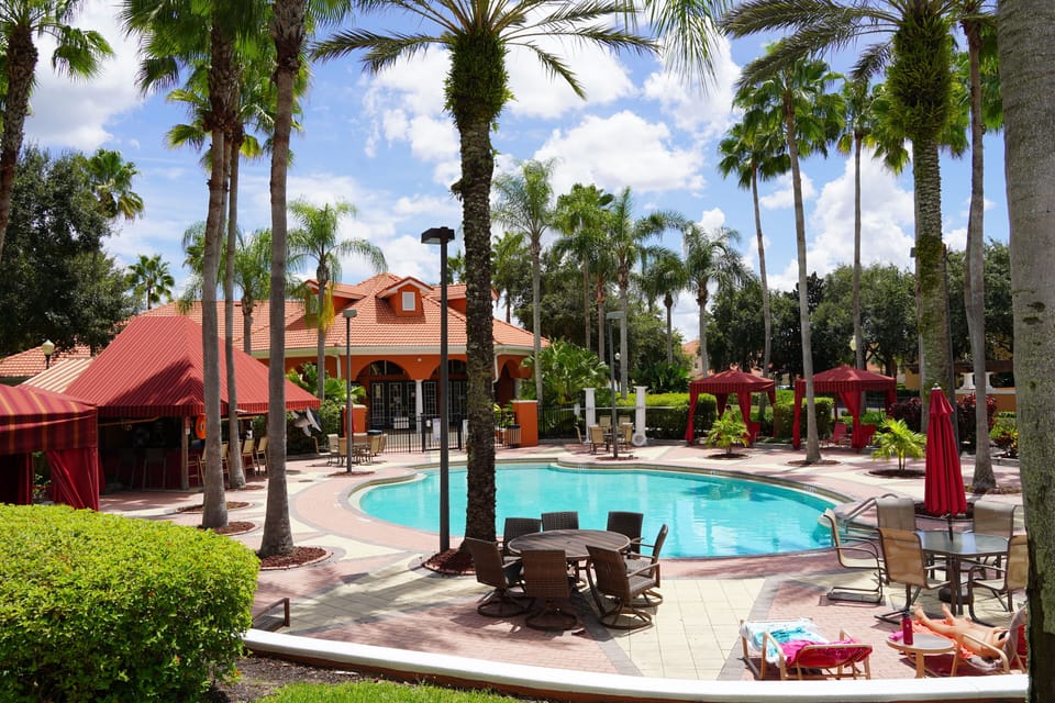 Clubhouse with Pool, Cabana and Tiki Bar